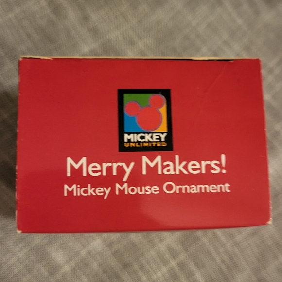 🎄Vintage Mickey Mouse Christmas Ornament Mickey Unlimited Merry Makers! Disney - Picture 7 of 7